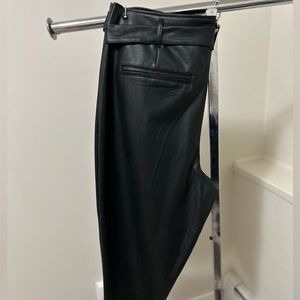 “Leather” Pant with Tie